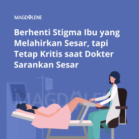 Berhenti Stigma Ibu yang Melahirkan Sesar